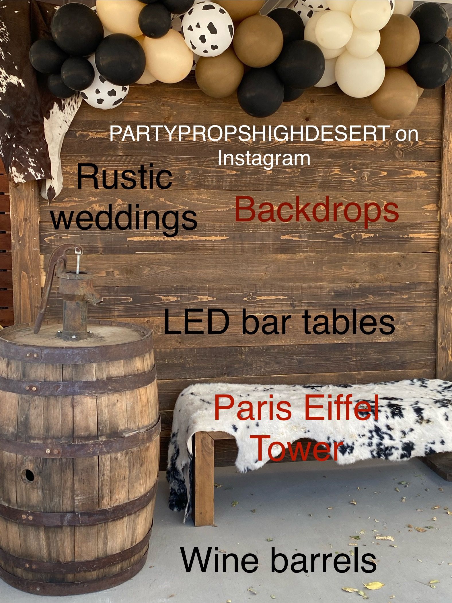 Rustic Backdrop