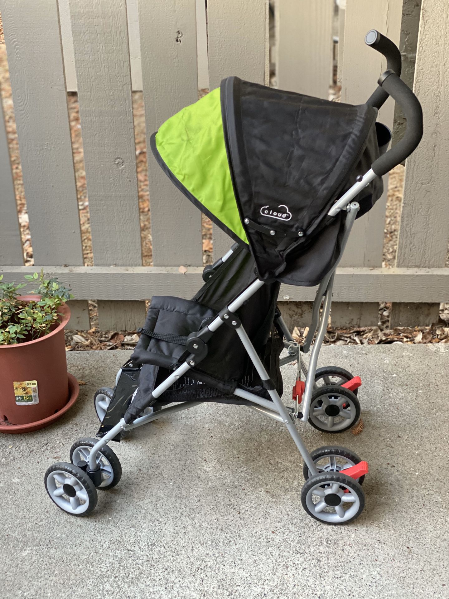 Portable toddler stroller