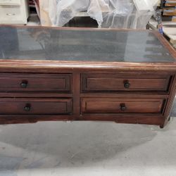 Coffee Table With Marble Top