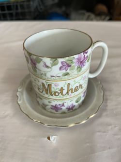 Vintage “Mother” Teacup/Saucer/1960’s