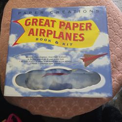 Great Paper Airplanes Book & Kit