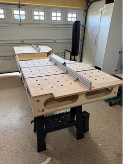 Miter saw bench