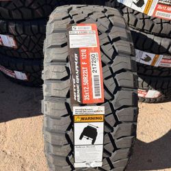 35/1250/22 LT New Tires