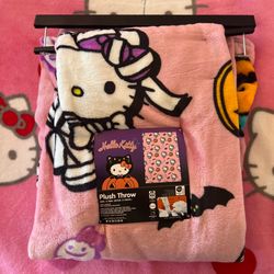 hello kitty mummy throw