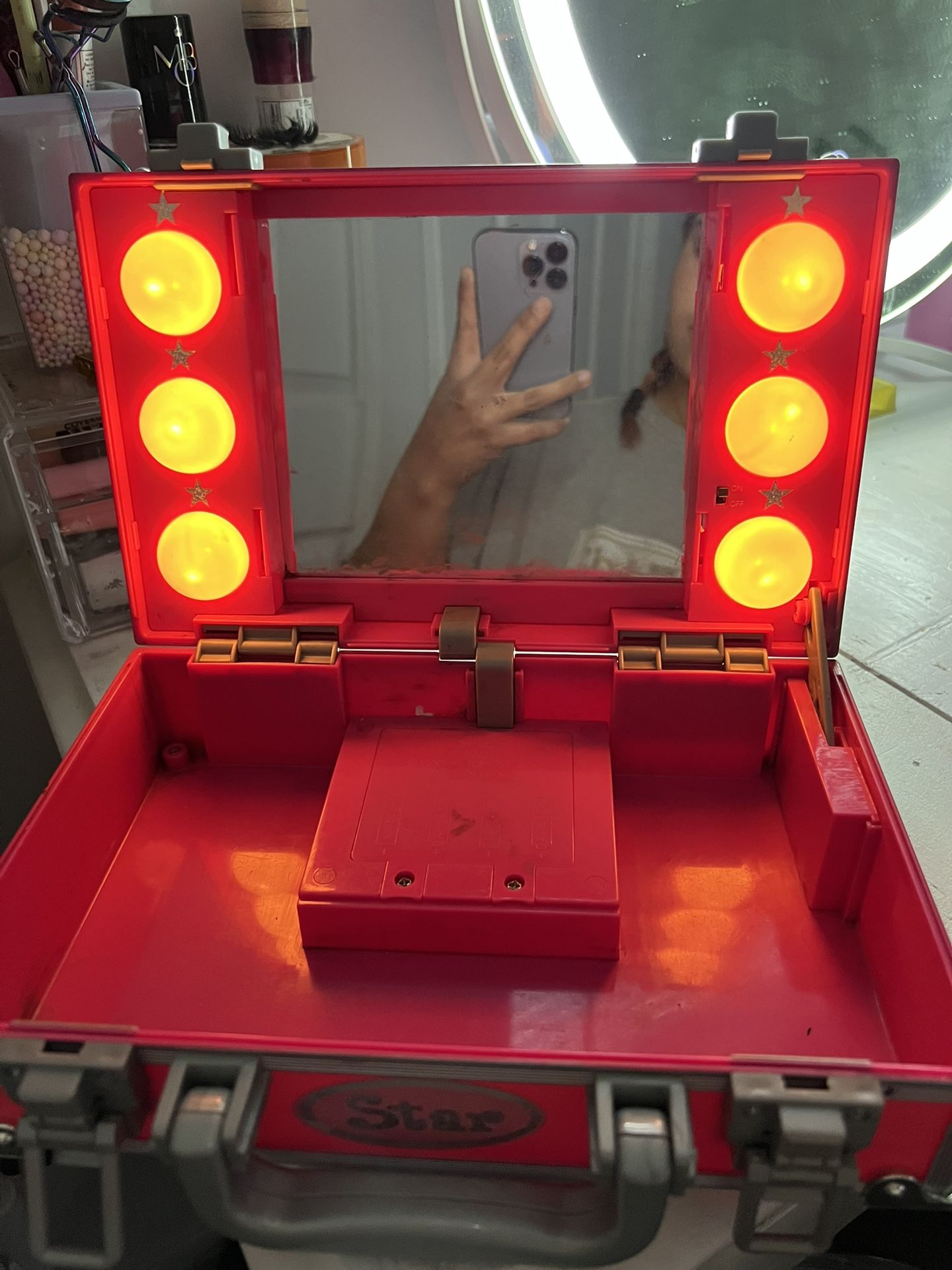 Kids Makeup Vanity Case