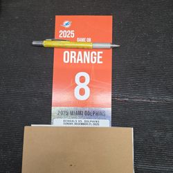 Dolphins & Bengals  Parking Pass