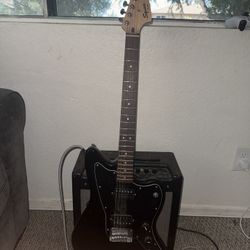Jazzmaster Squire Guitar And Amp