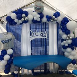 Dodgers Balloon Garland 