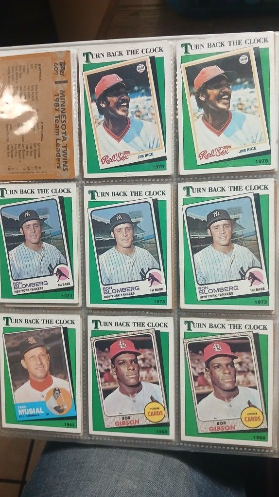 1989 Tops Baseball Whole Set