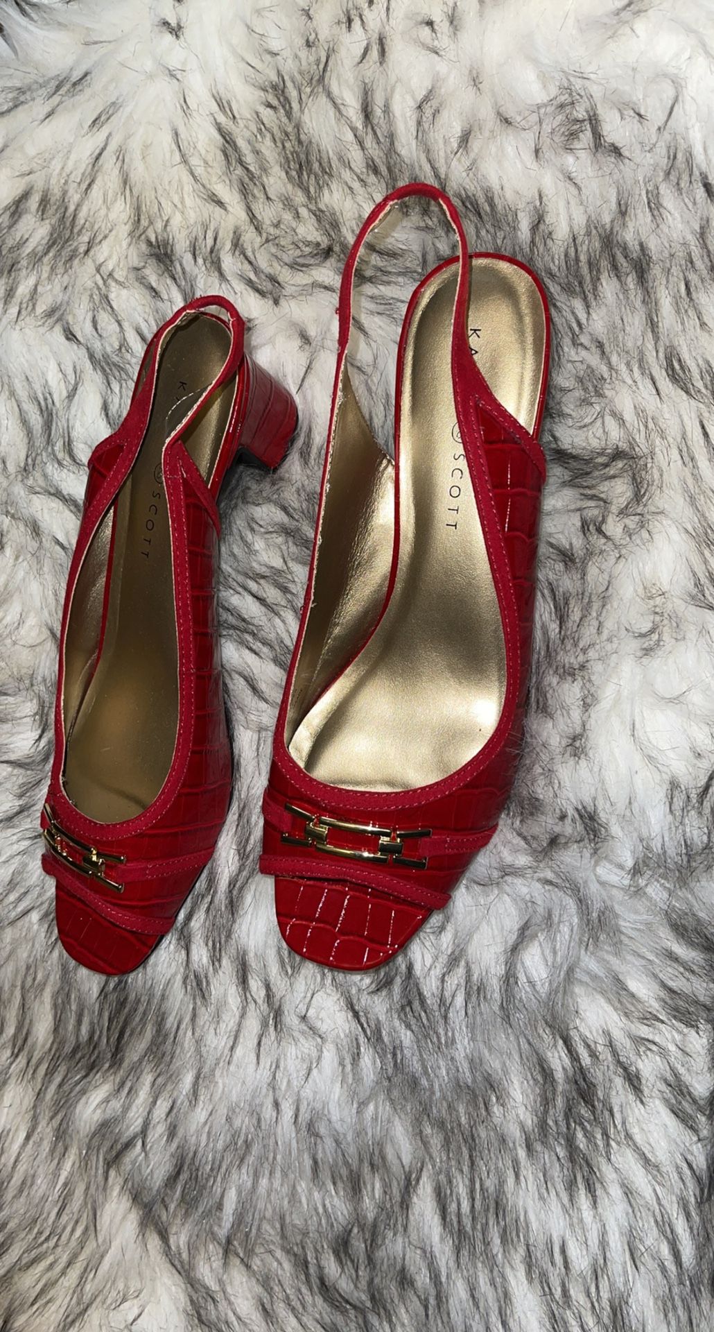 Red Sandal Heels