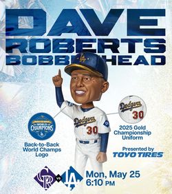 DAVE ROBERTS BOBBLEHEAD GIVEAWAY 2026
