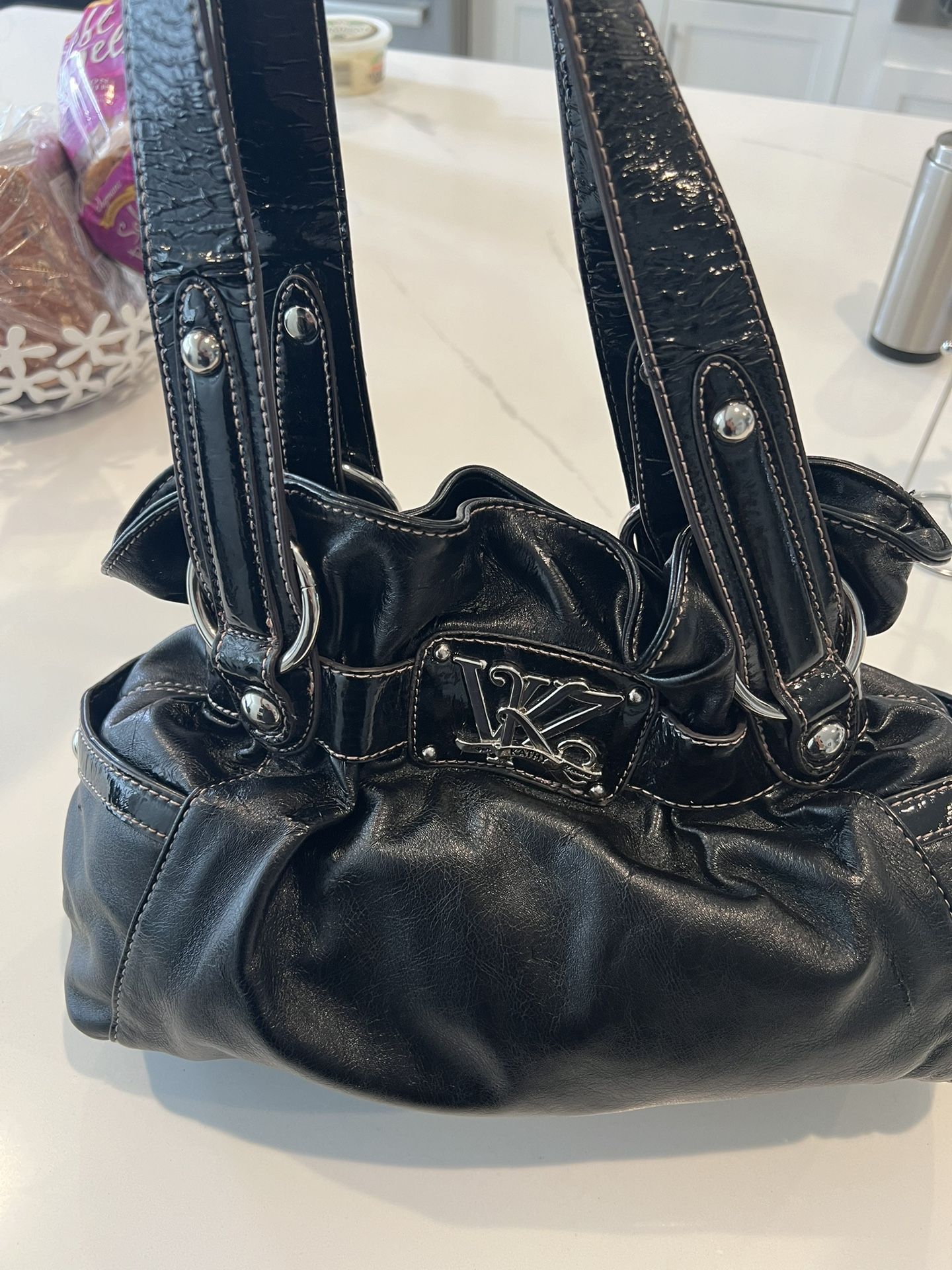 Kathy Van Zeeland Black Purse