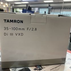 Tamron 35-100 2.8 Sony E