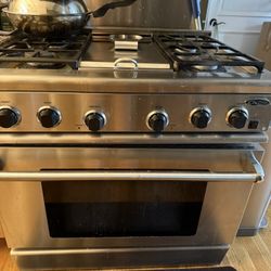 DCS 36” Professional Gas Range w/ Griddle — High-End Model — $6,000+ Original — Needs Oven Repair