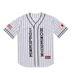 Supreme Homerun Baseball Jersey White
