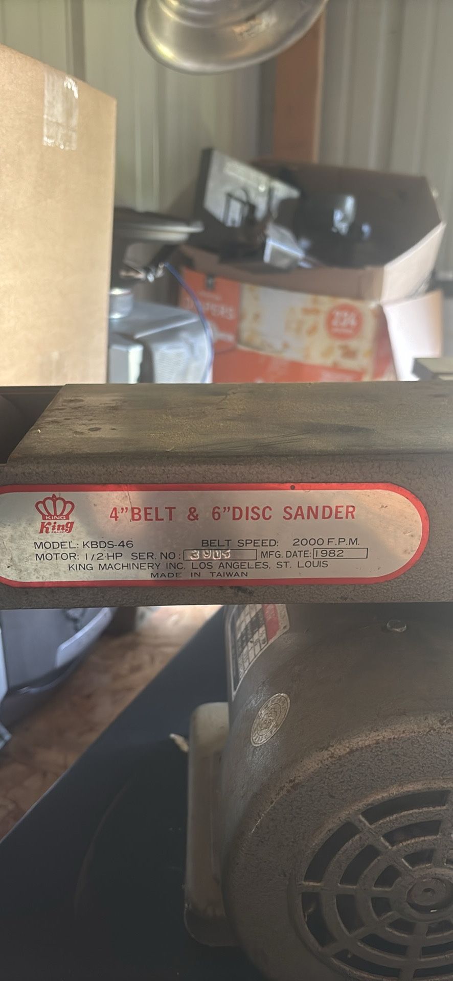 Belt And Disc Sander