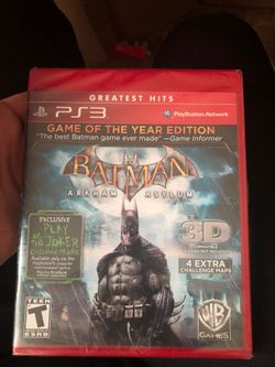 PS3 Batman Arkham Asylum