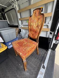 Vintage Velvet Chair