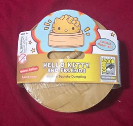 Hello Kitty SDCC 2026 Golden Edition Mystery Squishy Dumpling