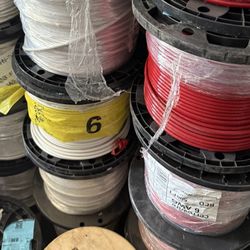 #6 THHN 500ft Copper Electric Wire New Roll 