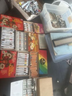 Vintage oil paint pastels lot $60 for everything!