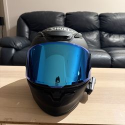 Motorcycle Helmet W Cardo Edge
