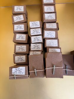 Pan Head Screws 49 boxes $55 for the lot