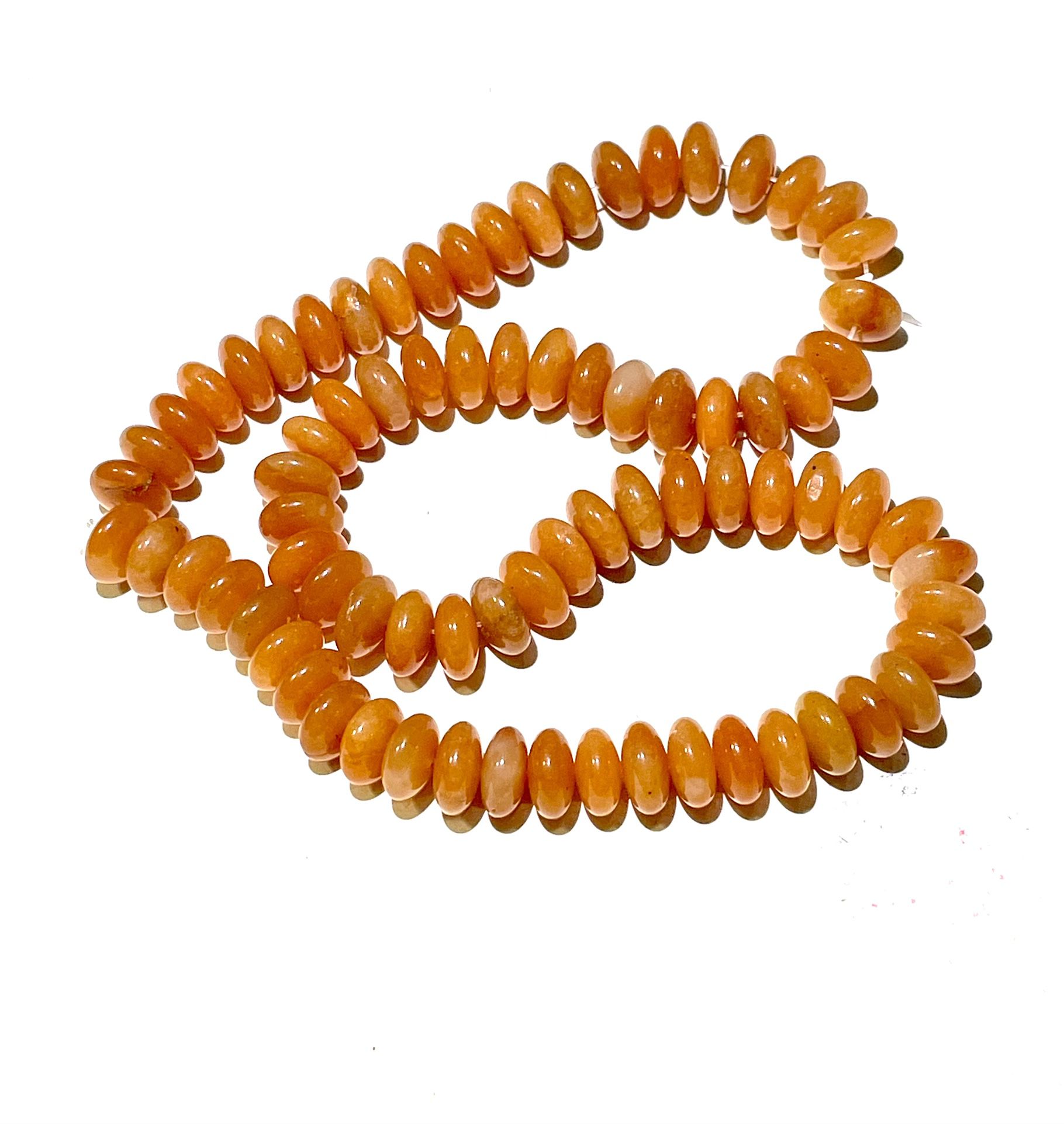 Strand Of Citrine Gemstone Beads 