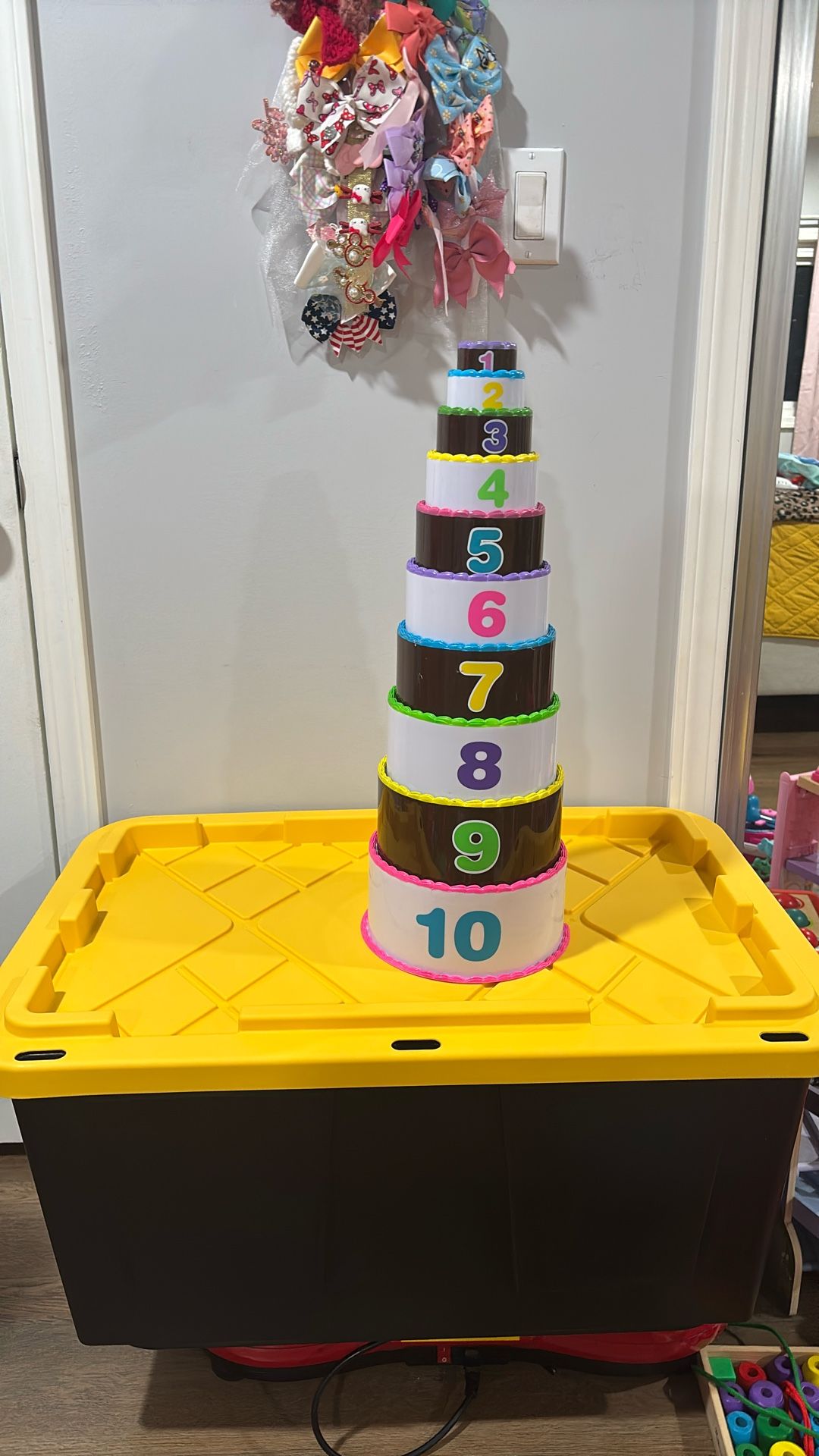 Staking Cake Numbers