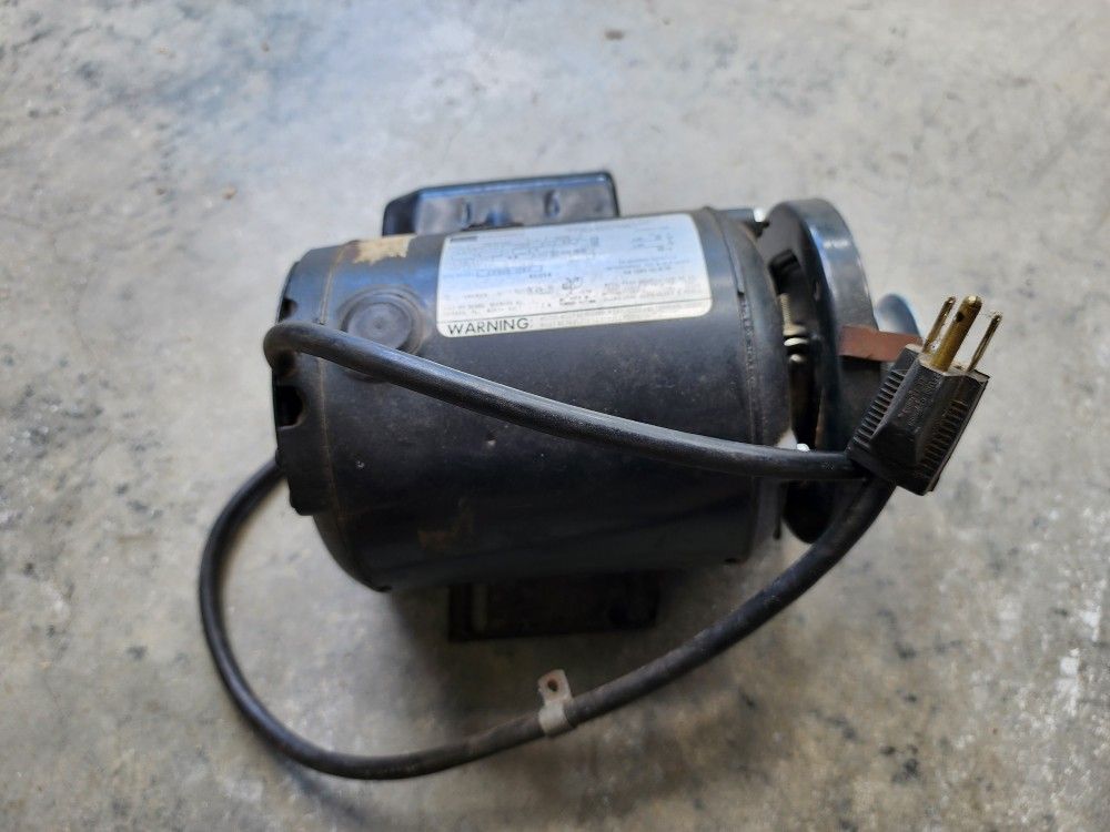 1/2 HP Electric Motor $50