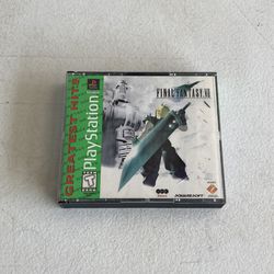 Sony PlayStation 1 Final Fantasy VII Greatest Hits Game