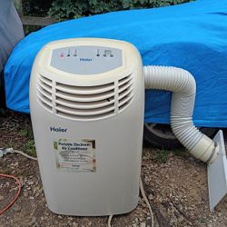 Haier 7000 BTU Portable Air Conditioner Dehumidifier Fan WORKS GREAT 