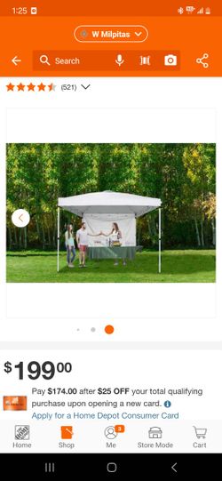 Brand New Camping Canopy 10 Ft+10ft