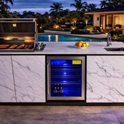 Brand New Bbq Island 