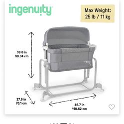 Ingenuity Dream Hero Starlight 3-in-1 Co-Sleeping Bassinet