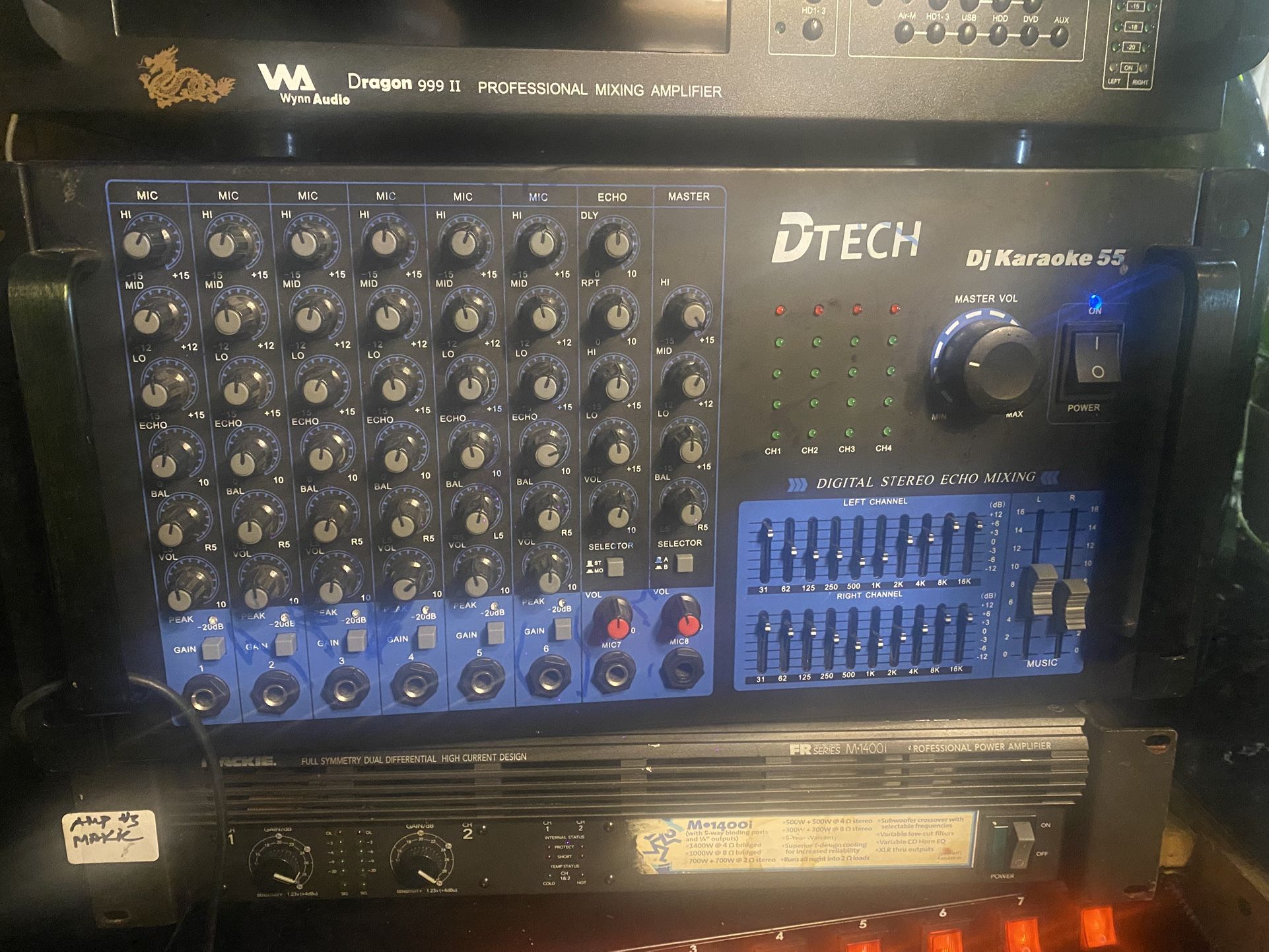 DTECH DJ KARAOKE MIXER