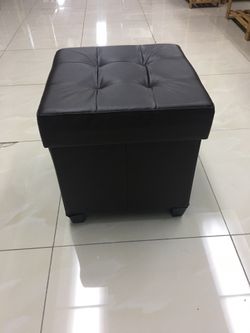 16-16-17 brand new storage ottoman bench leather