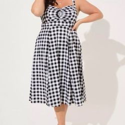 Torrid Checkered Dress