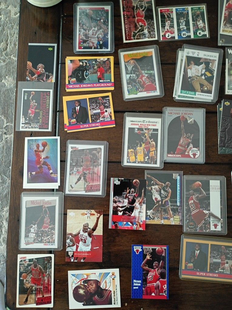 Vintage Michael Jordan Basketball Cards