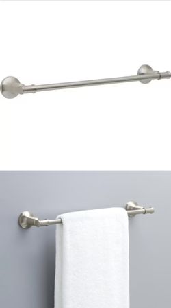 Delta Chamberlain 18” Towel Bar Bath Hardware Accessory Brushed Nickel (Multiples Available) NEW