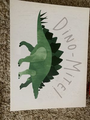 Photo All Dino decor for $30 from hobby lobby