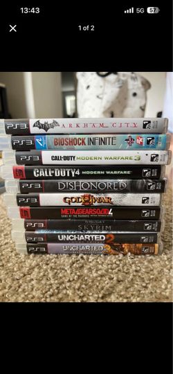 PS3 Action & Shooter 10-Game Starter Pack (Instant Collection - CIB)