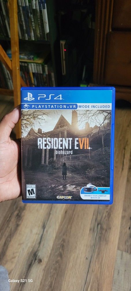 Playstation  4  Resident Evil Biohazard Game 