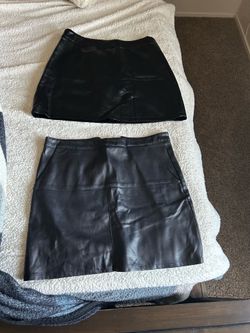 2 Faldas negras size L