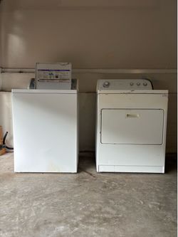 Washer and dryer