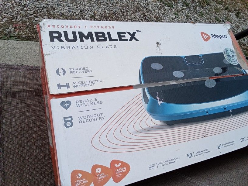 Recovery And Fitness Rumblex Vibration Plate