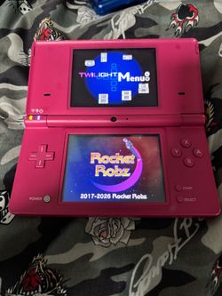Mod Pink Nintendo Dsi loaded with games!