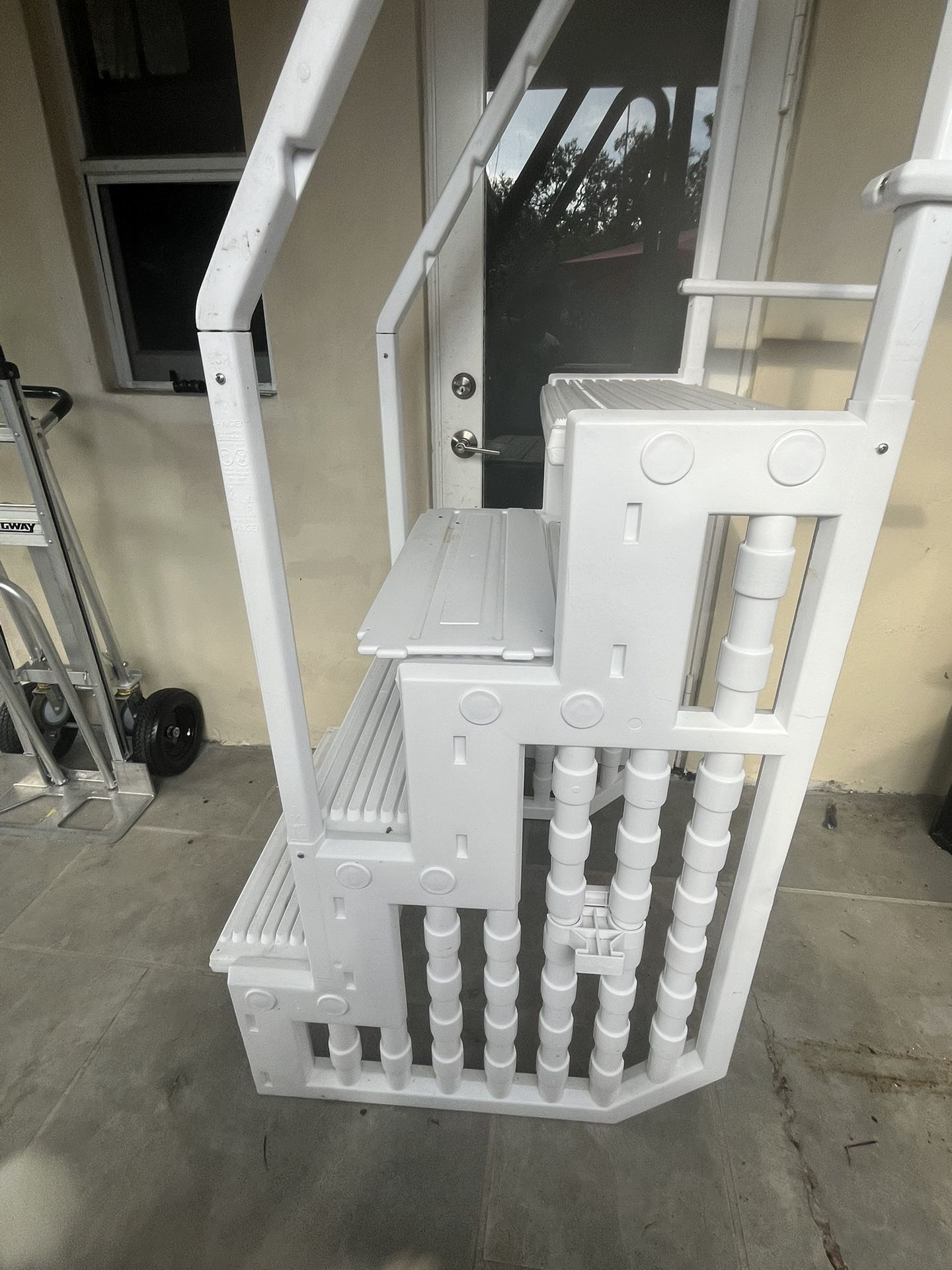 Above Pool Stairs 