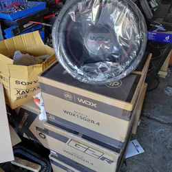 15” WDX DB Drive G2 D4 Subs