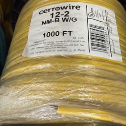 12/2 Romex Wire 1000ft Copper Electric Wire New Spool (price Is Firm ) 